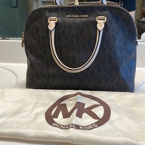 Michael Kors Small Logo Top Handle Tote- LIKE NEW